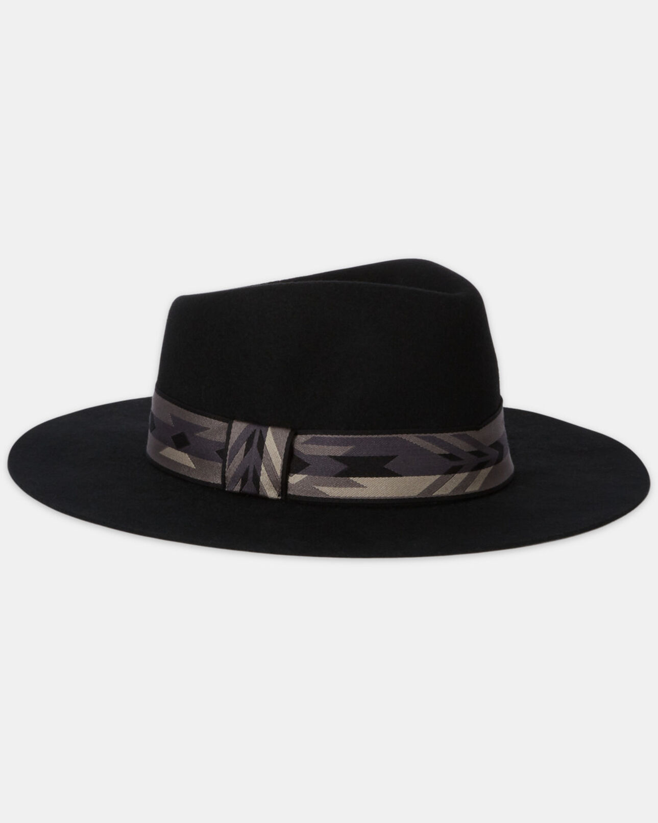 The Kooples FEMME BLACK chapeau en laine noir