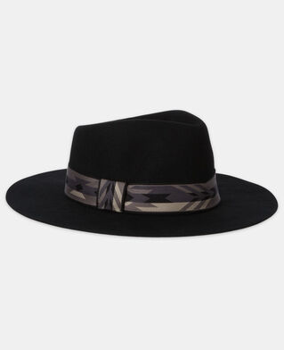 The Kooples FEMME BLACK chapeau en laine noir