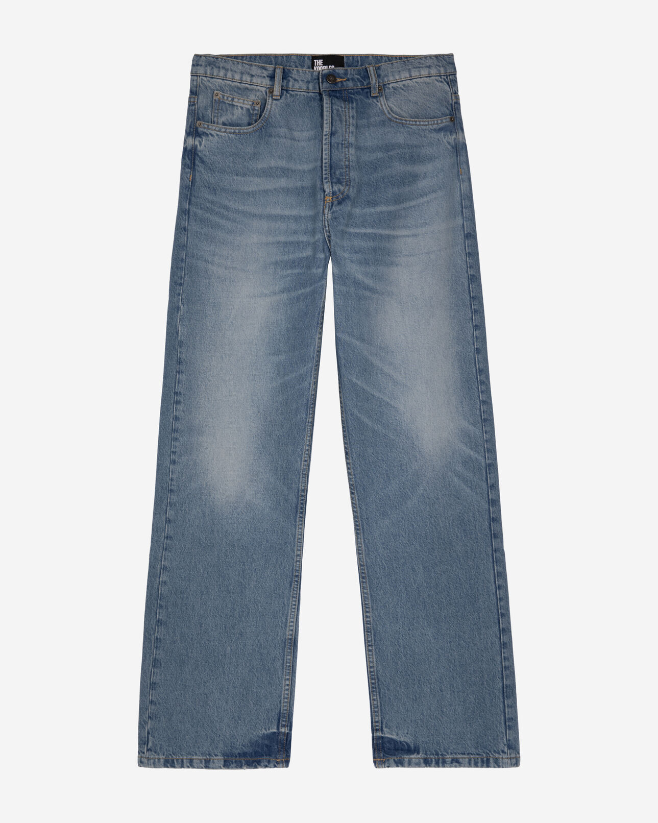 The Kooples HOMME BABY BLUE jean droit bleu