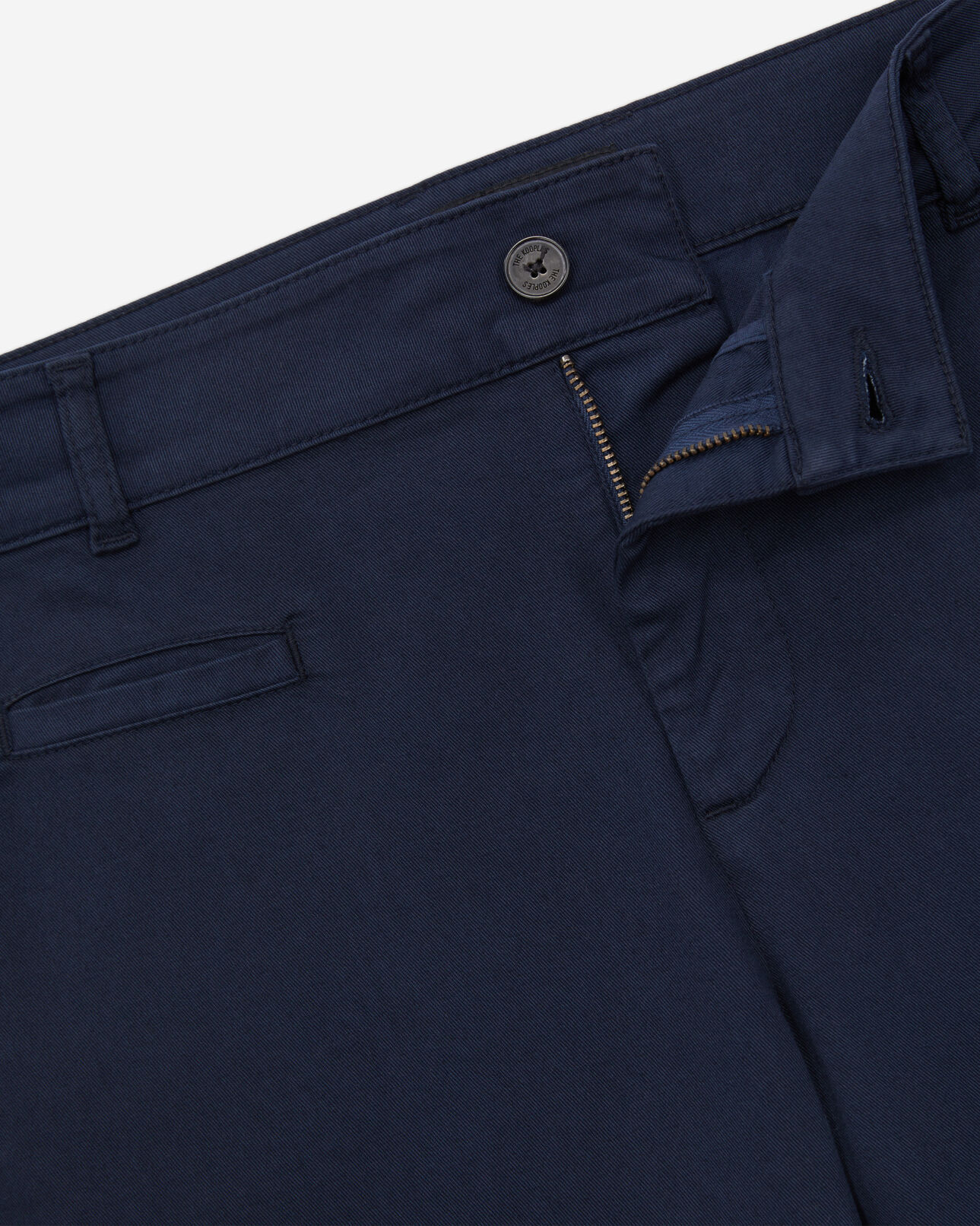 The Kooples HOMME NAVY pantalon chino bleu marine