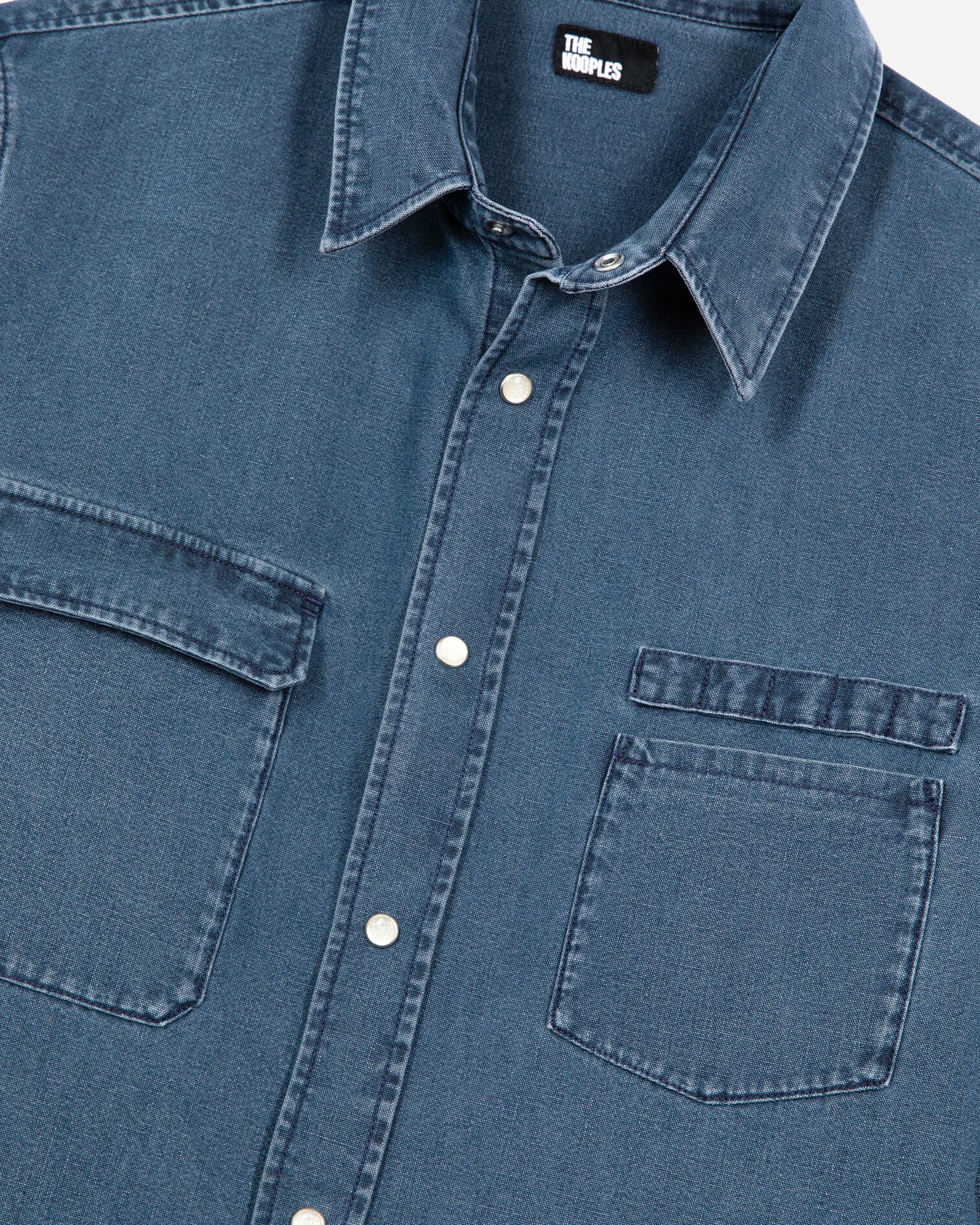Long-sleeved denim shirt, STORM, hi-res image number null