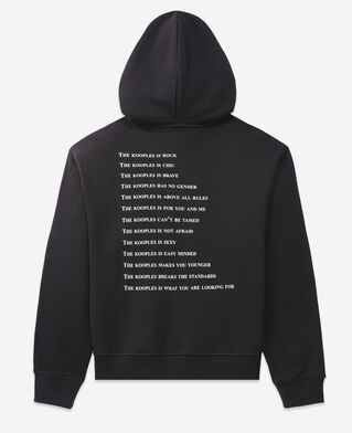 The Kooples FEMME BLACK sweat noir s&eacute;rigraphie what is