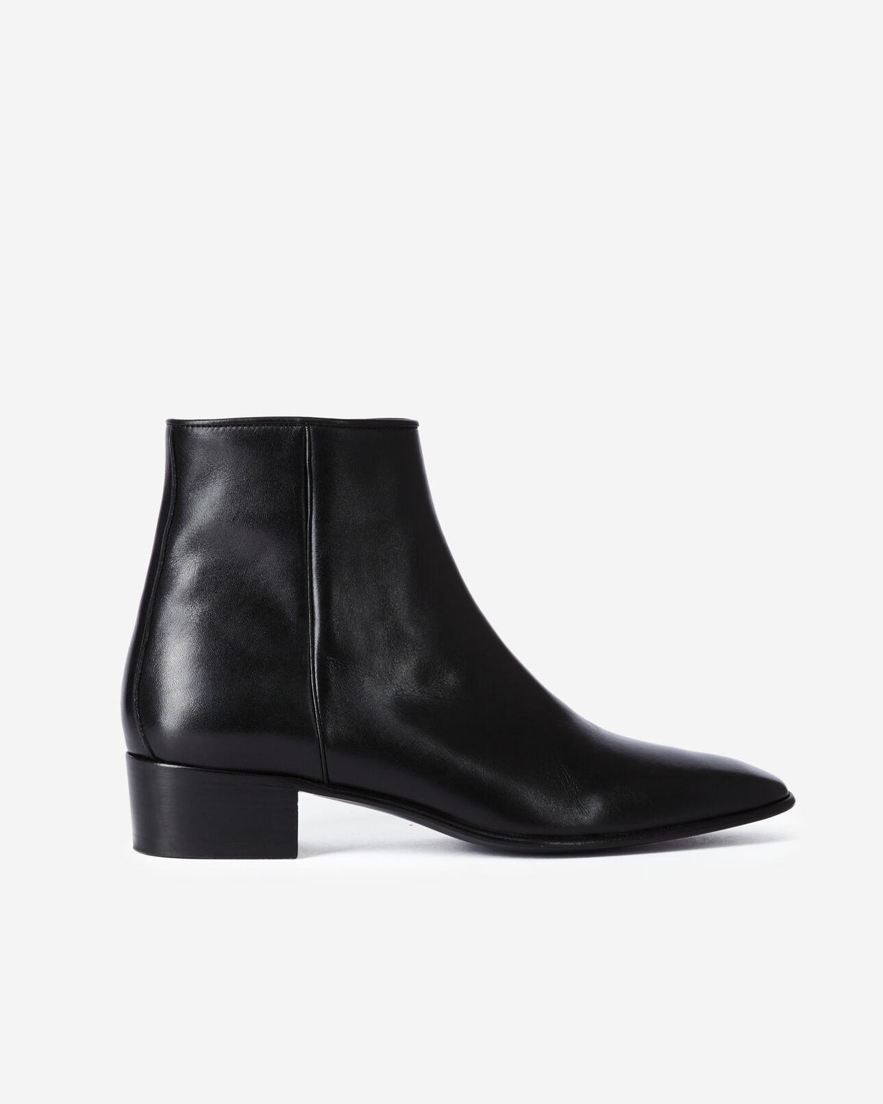The Kooples MEN BLACK black leather boots