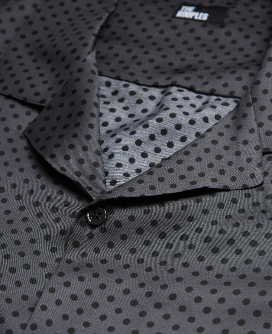 chemise col hawaïen imprimée
