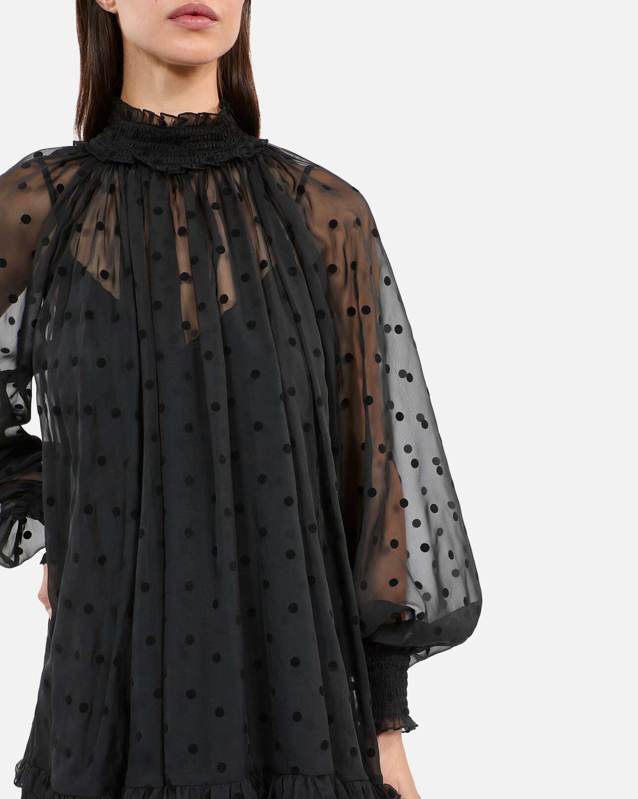 The Kooples WOMEN BLACK short black dress
