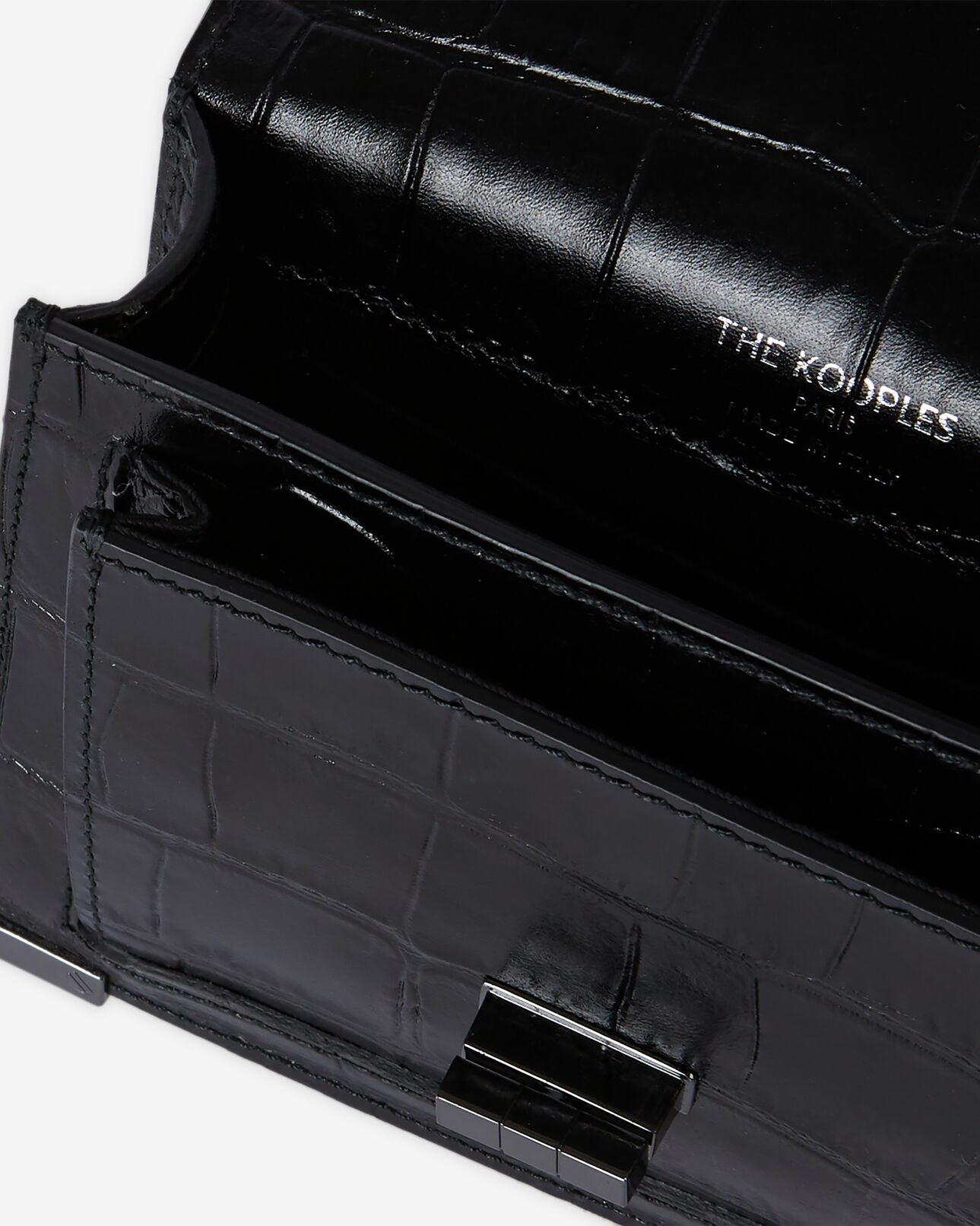 The Kooples FEMME BLACK sac emily nano black edition