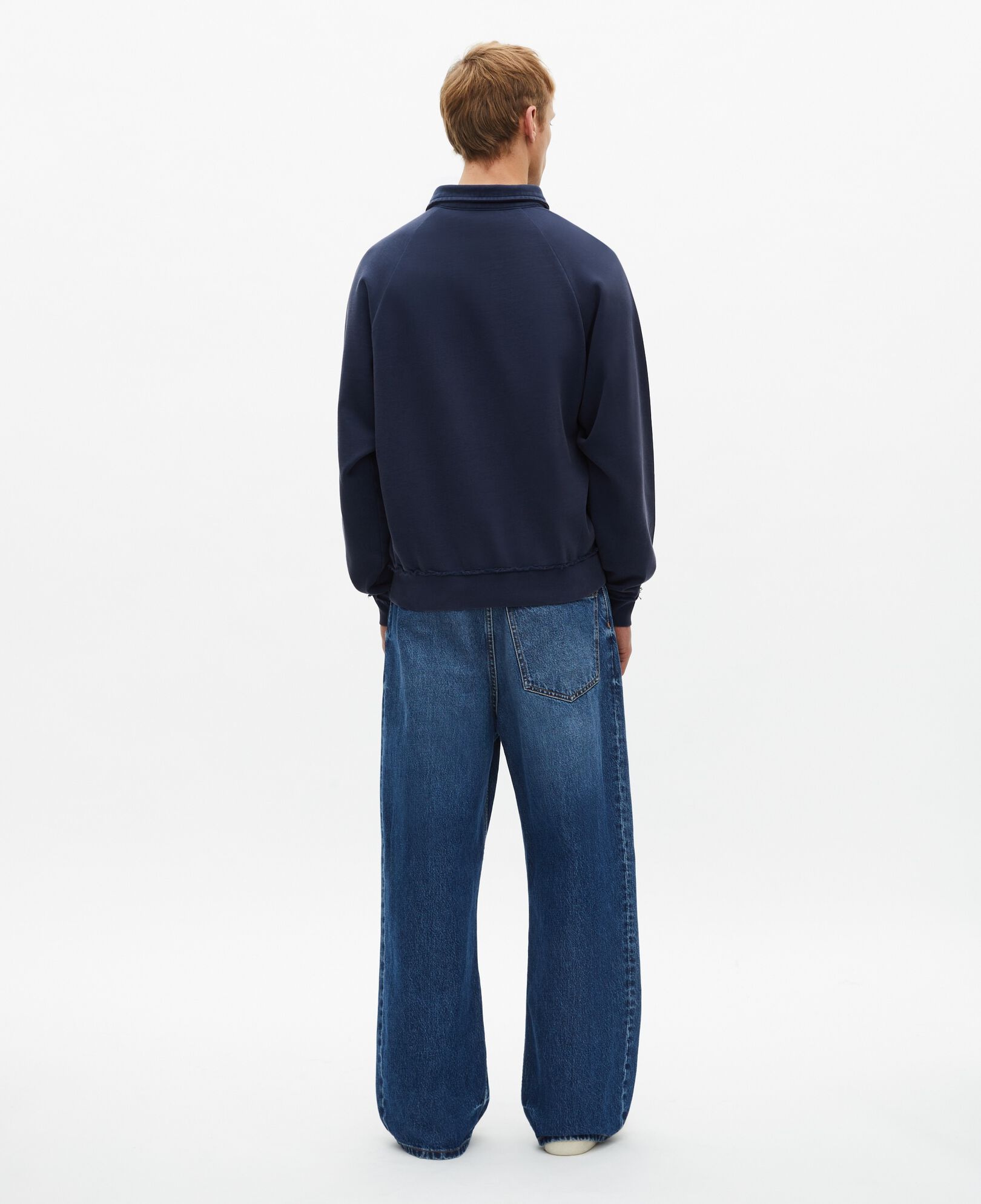 The Kooples MEN DARK NAVY navy sweatshirt