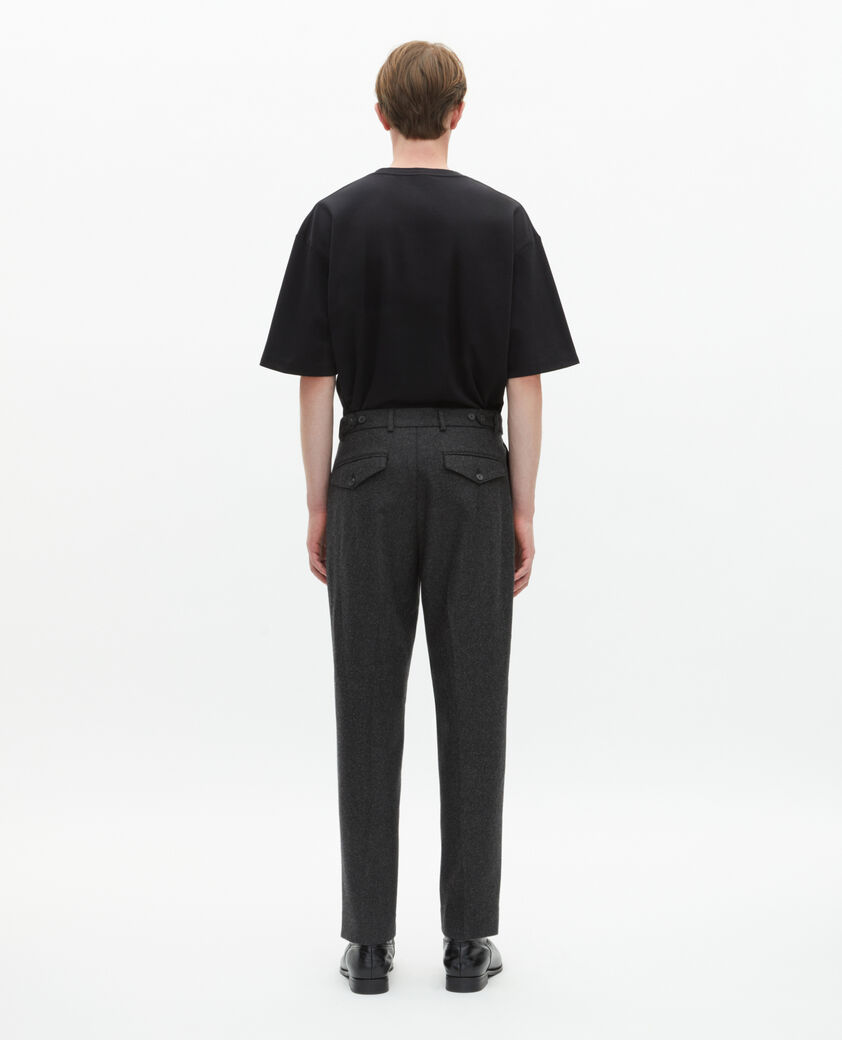 The Kooples MEN MIDDLE GREY dark gray tailored pants