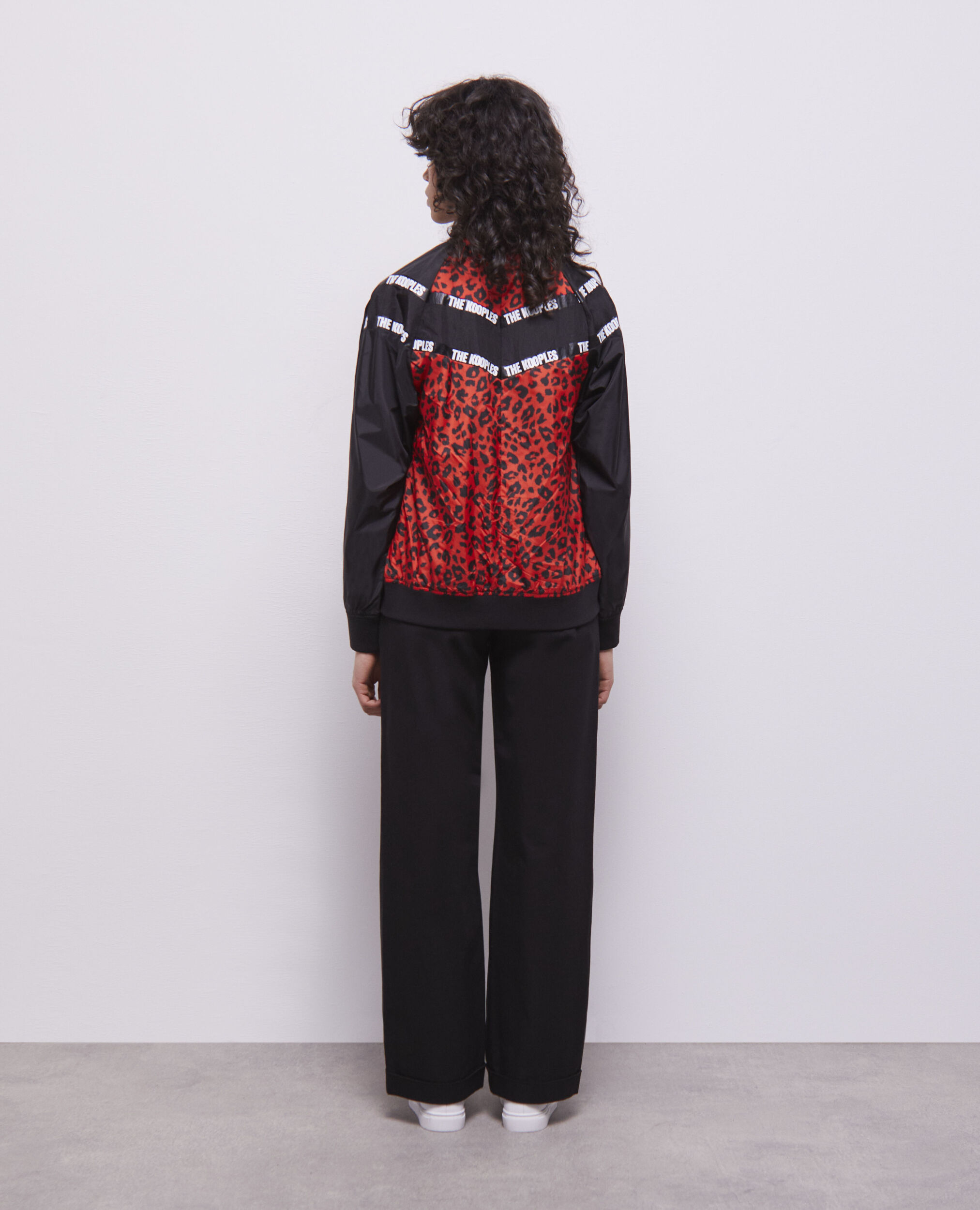 Two-tone jacket with logo bands, MULTICOLOR, hi-res image number null