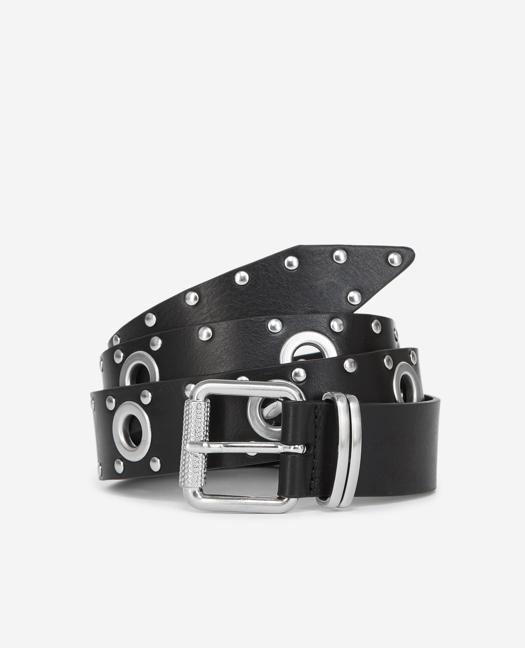 Silver eyelet hotsell belt