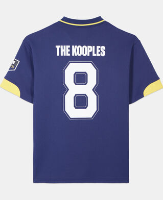 The Kooples MEN BLUE BRUT tk team blue polo t-shirt