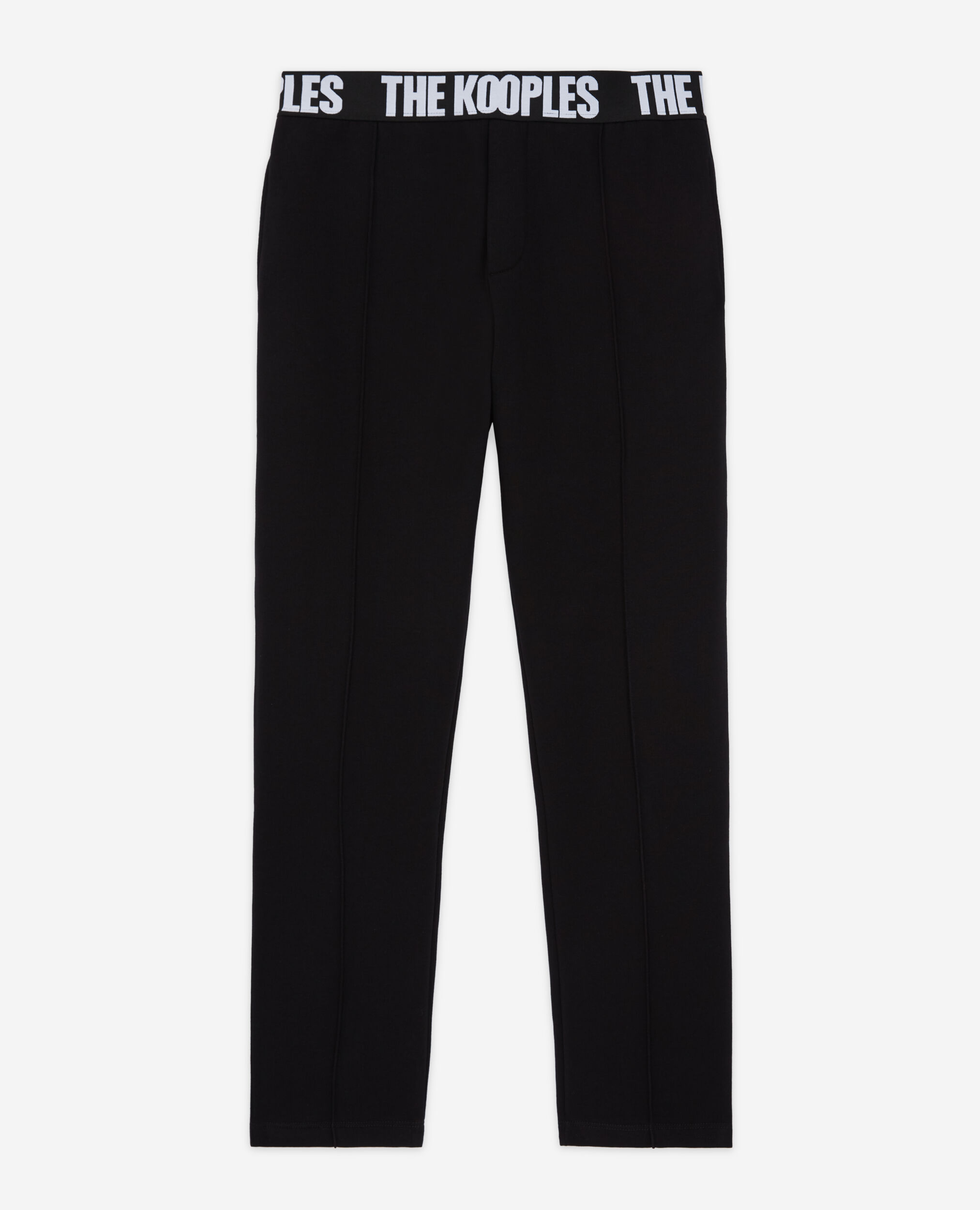 Pantalon logo The Kooples noir, BLACK, hi-res image number null