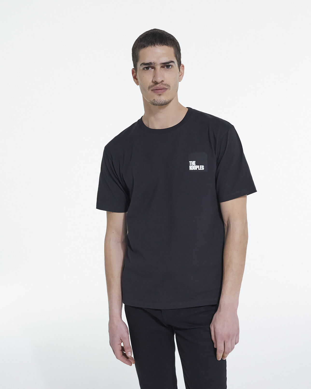 The Kooples HOMBRE BLACK camiseta negra