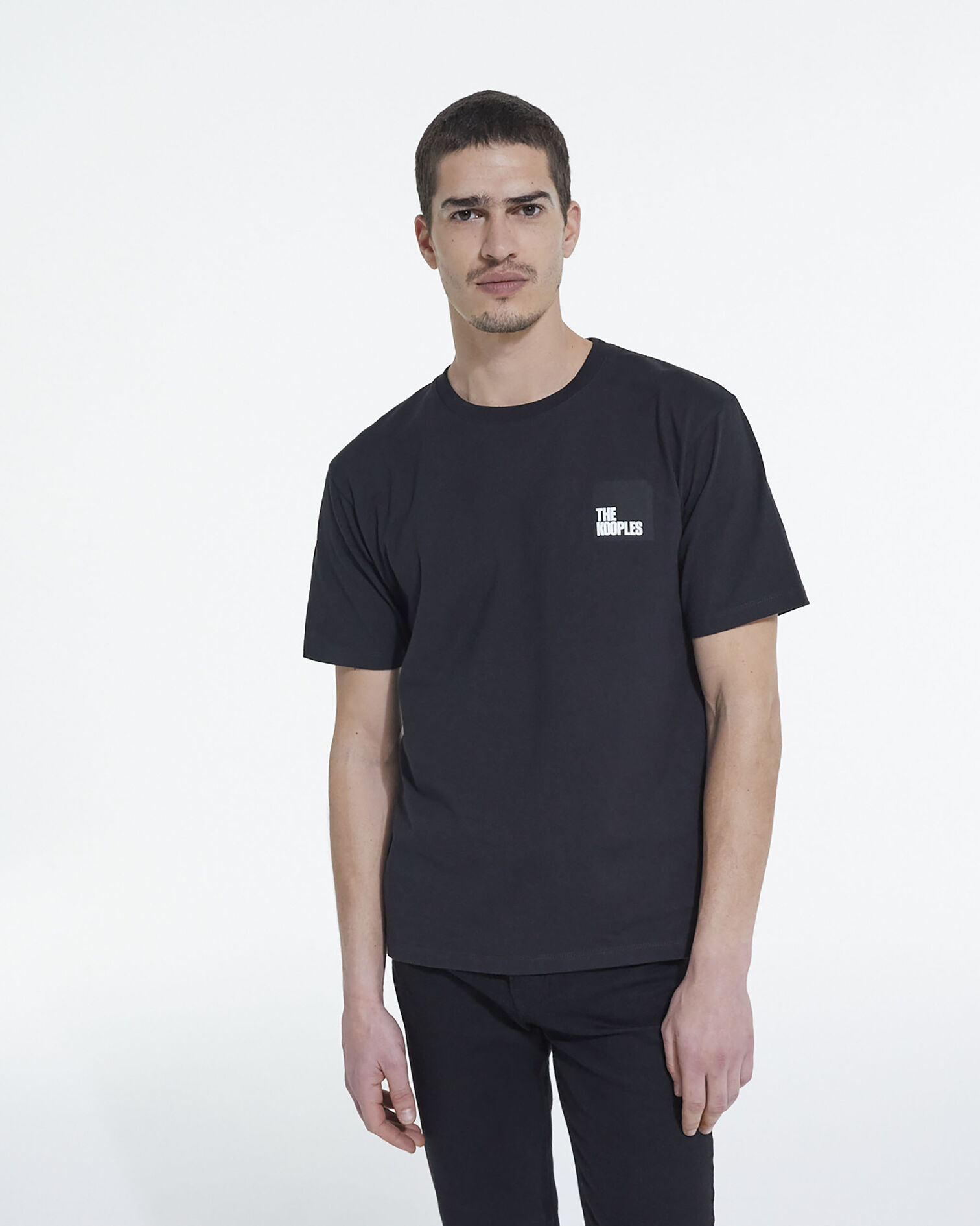 Camiseta negra, BLACK, hi-res image number null