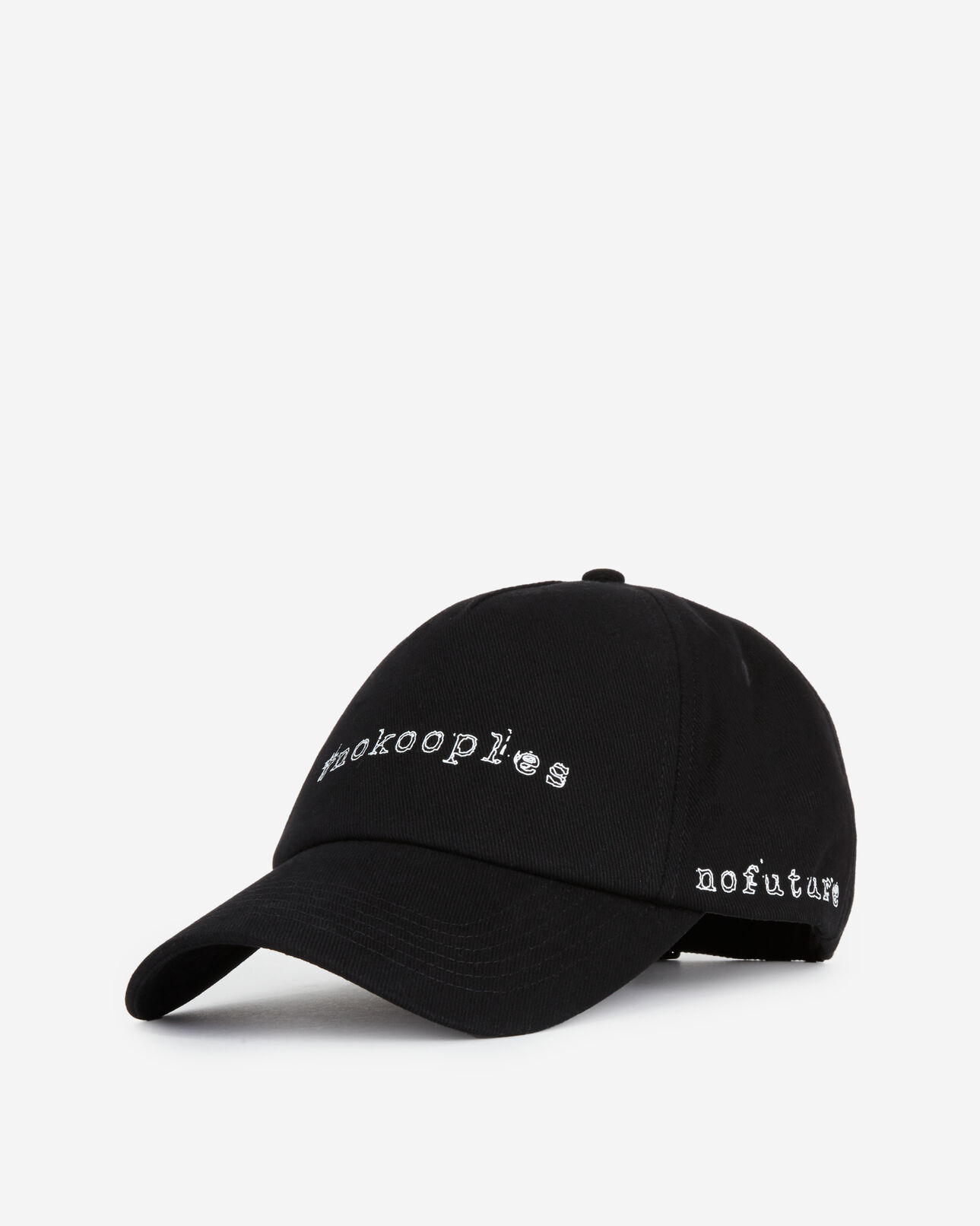 The Kooples MIXED BLACK the kooples logo cap
