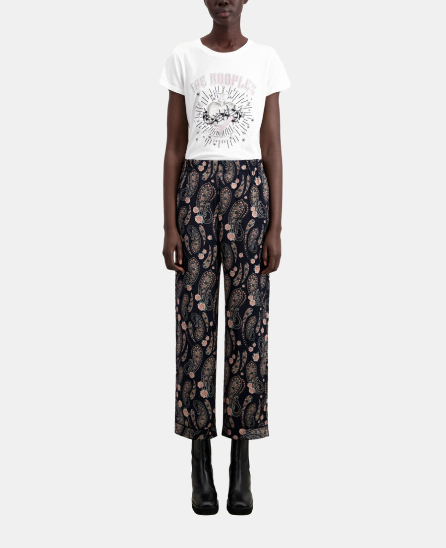 printed trousers