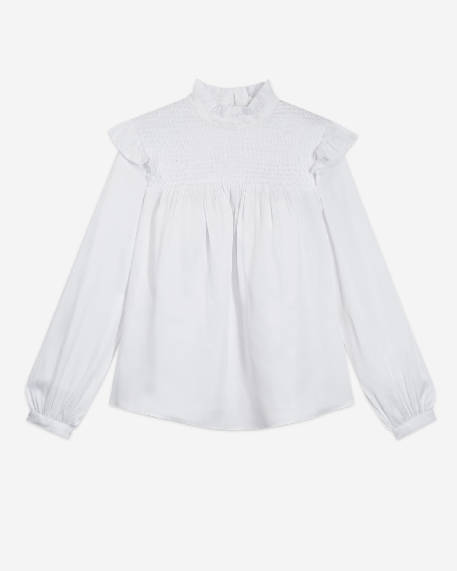 Weißes Top, WHITE, hi-res image number null