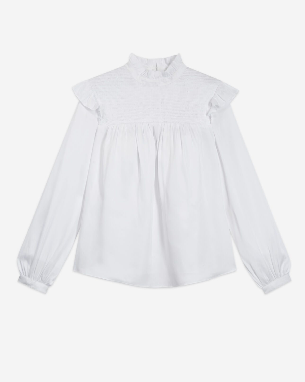 The Kooples DAMEN WHITE weißes top