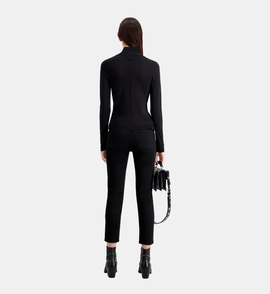 Black glitter effect sweater The Kooples