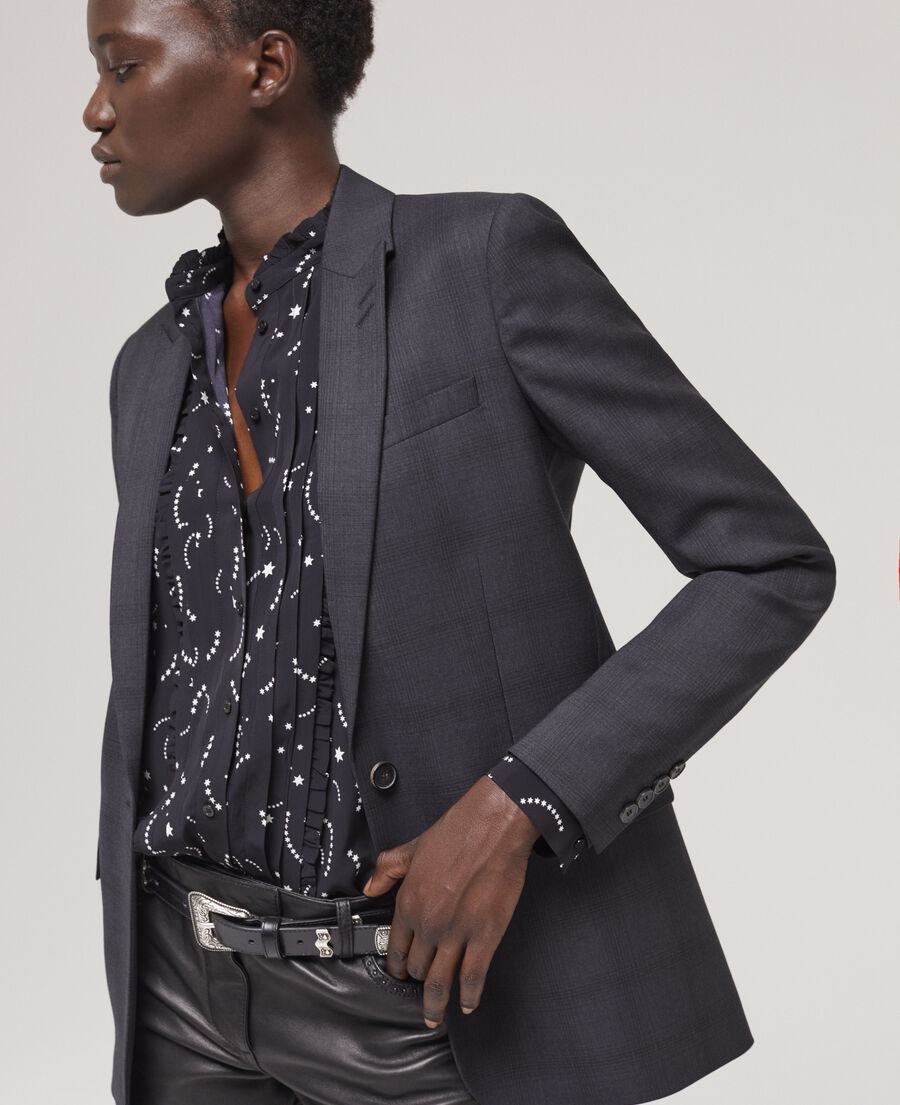 check suit jacket