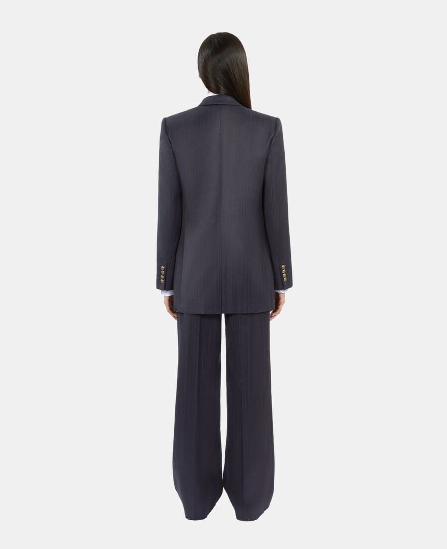 The Kooples F NAVY navy blue suit jacket