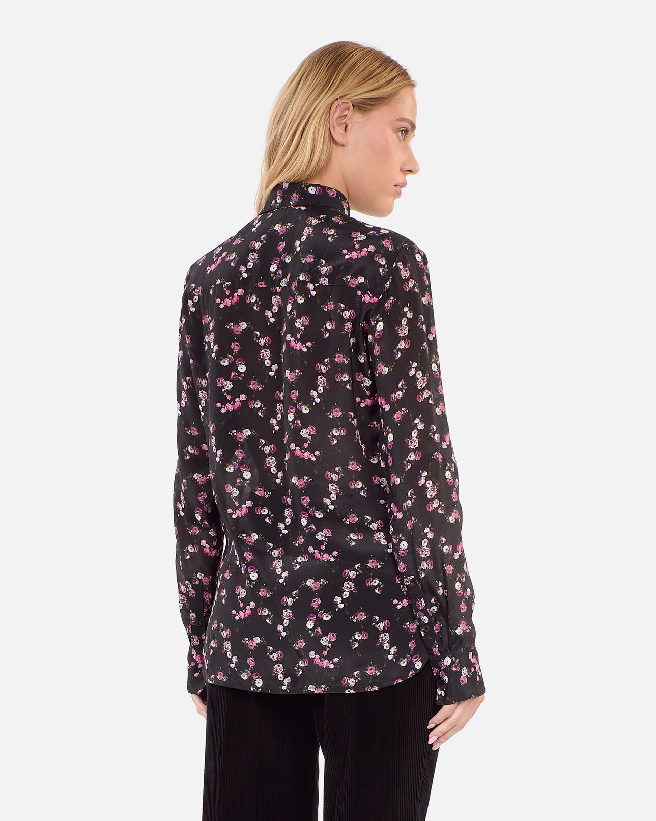 The Kooples FEMME BLACK chemise imprimé fleuri