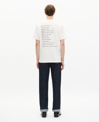 The Kooples HOMME WHITE t-shirt what is &agrave; strass blanc