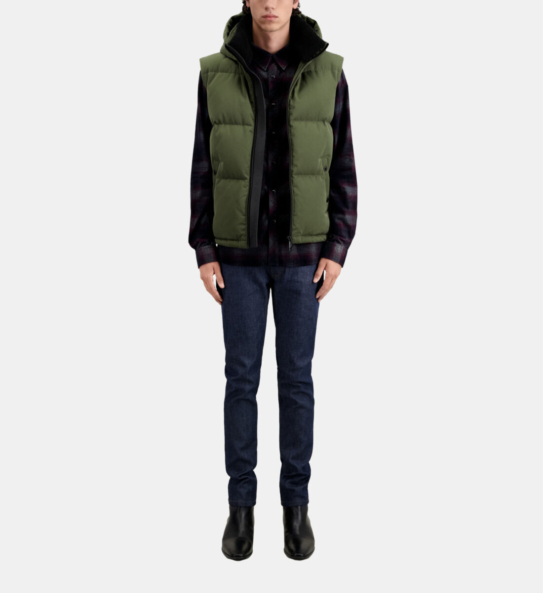 Doudoune sans hotsell manche the kooples