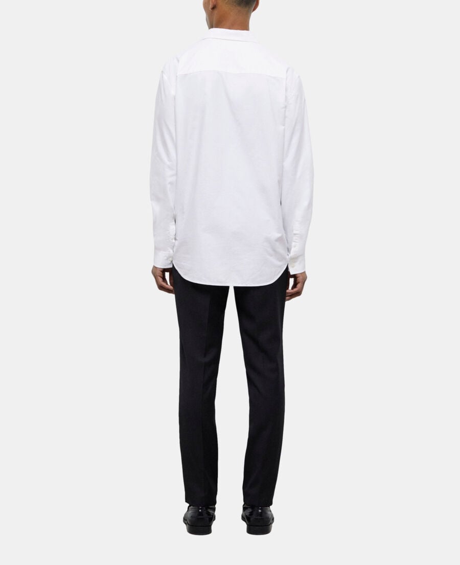 The Kooples HOMME WHITE chemise blanche en coton