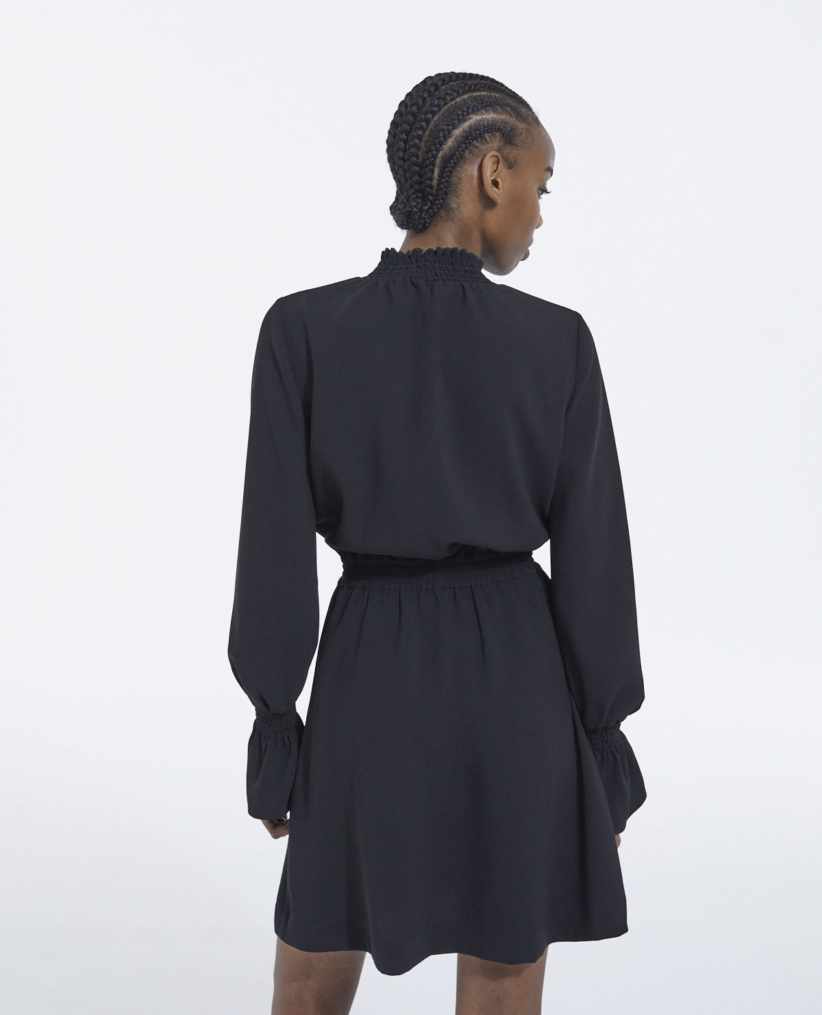 Robe a store col montant