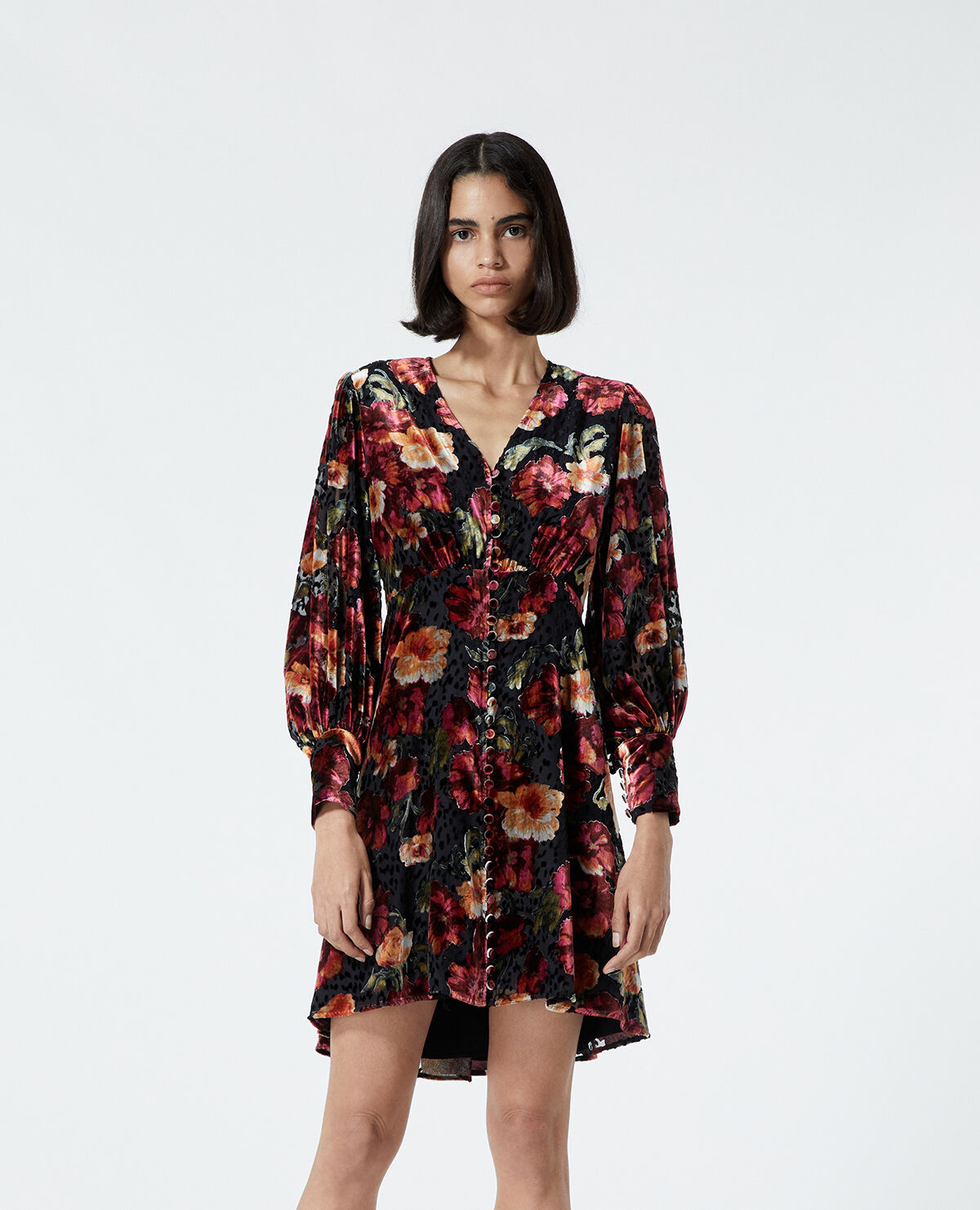 The kooples robe fleurs hotsell