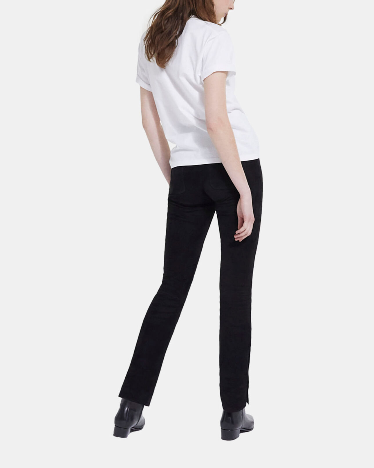 The Kooples WOMEN SNOW WHITE white t-shirt with the kooples logo