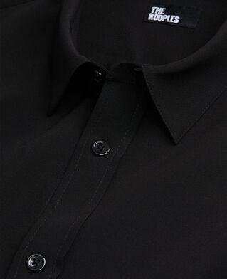 The Kooples H BLACK black silk shirt