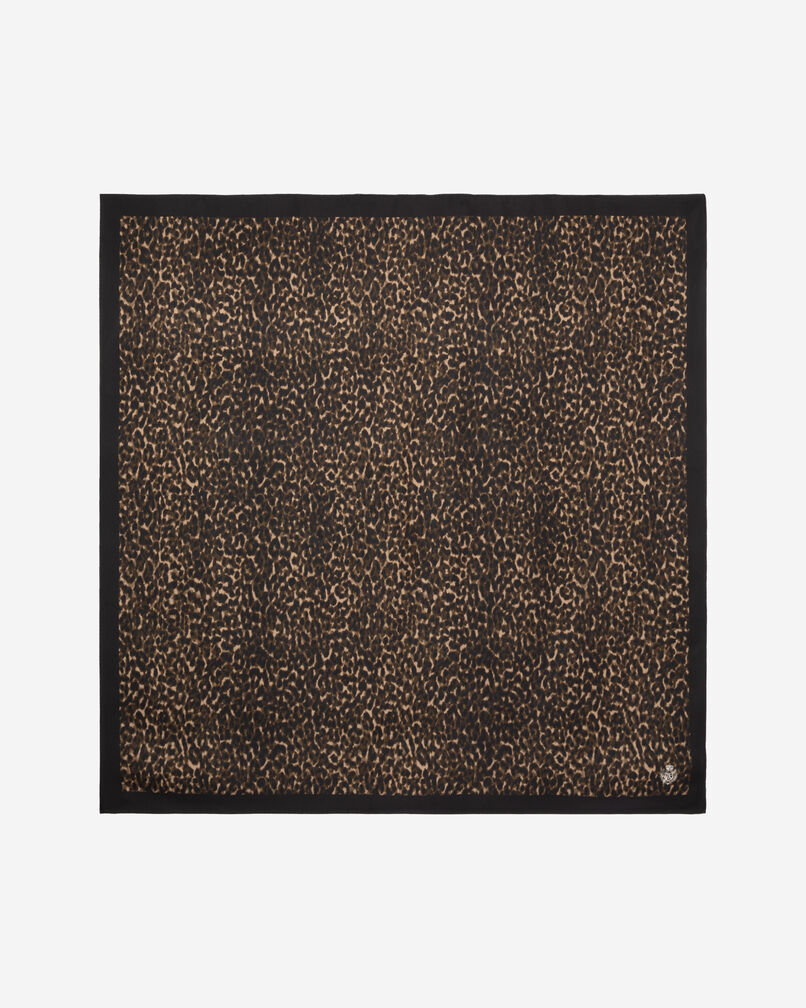 The Kooples MUJER LEOPARD fular estampado leopardo seda