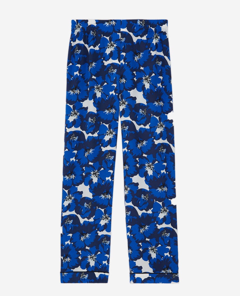 The Kooples F BLUE silk printed pants