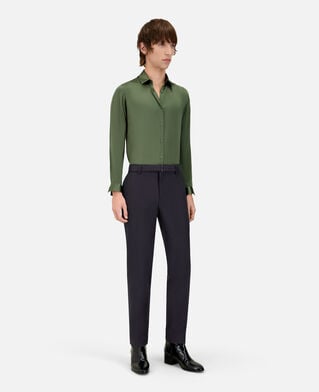 The Kooples H DARK NAVY super 100s navy wool suit pants