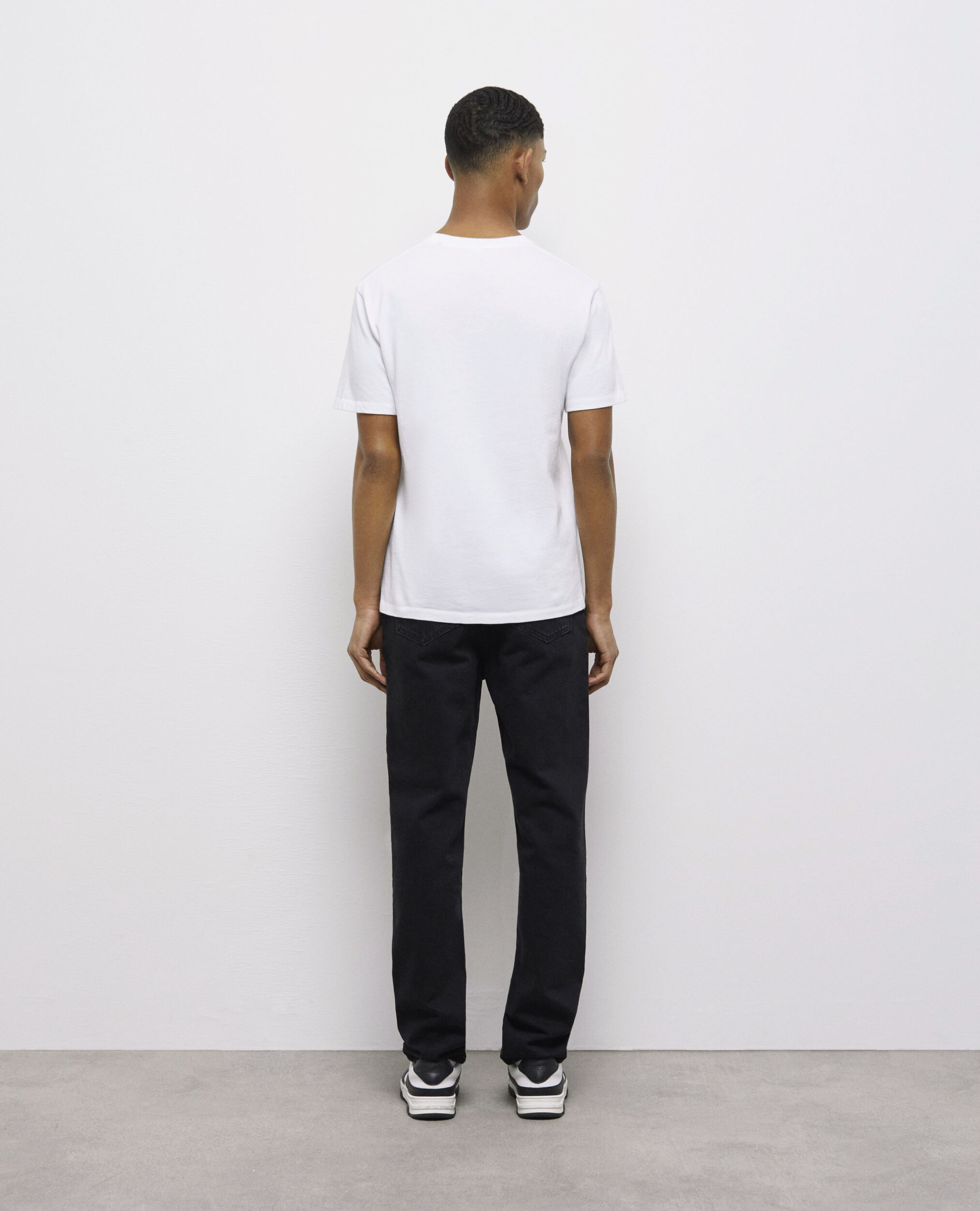 Men's the kooples white logo t-shirt, WHITE, hi-res image number null