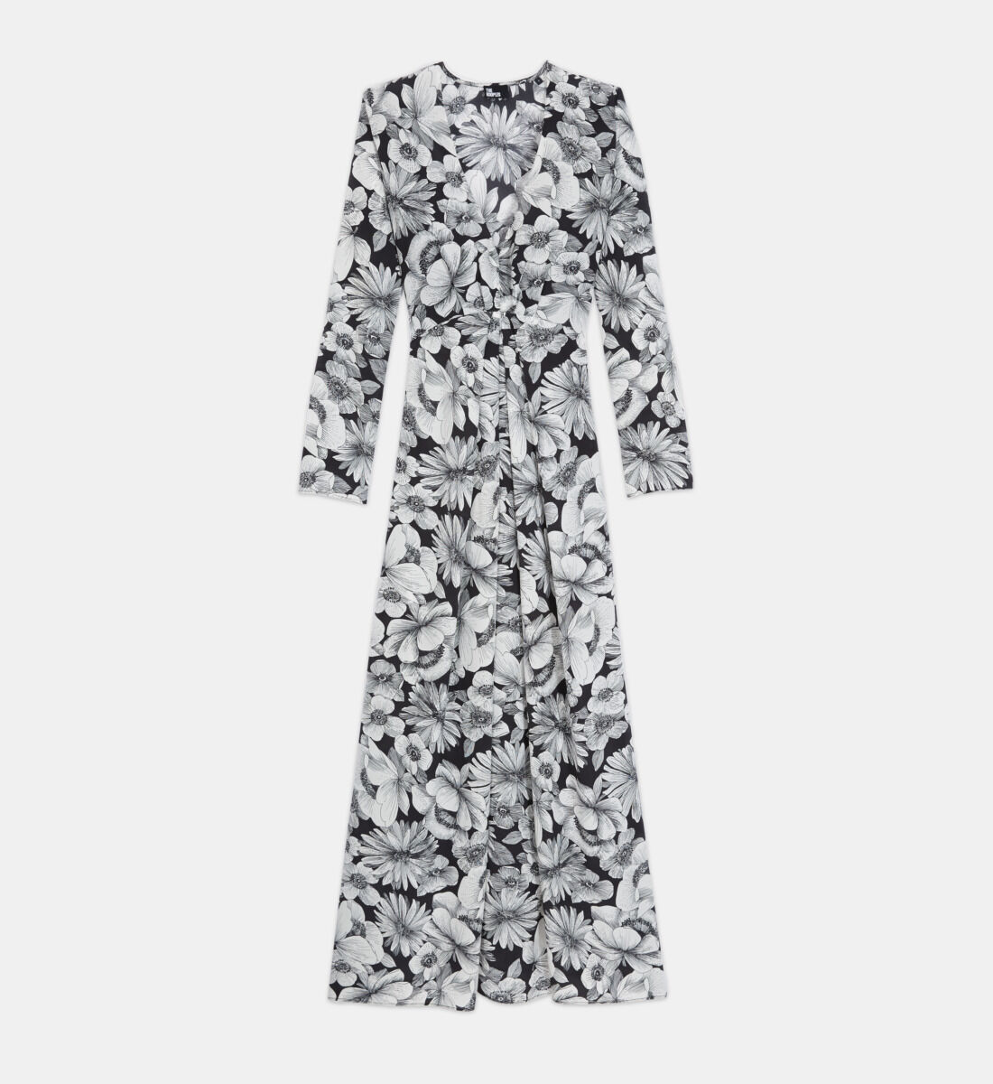 Robe soie fleurie best sale