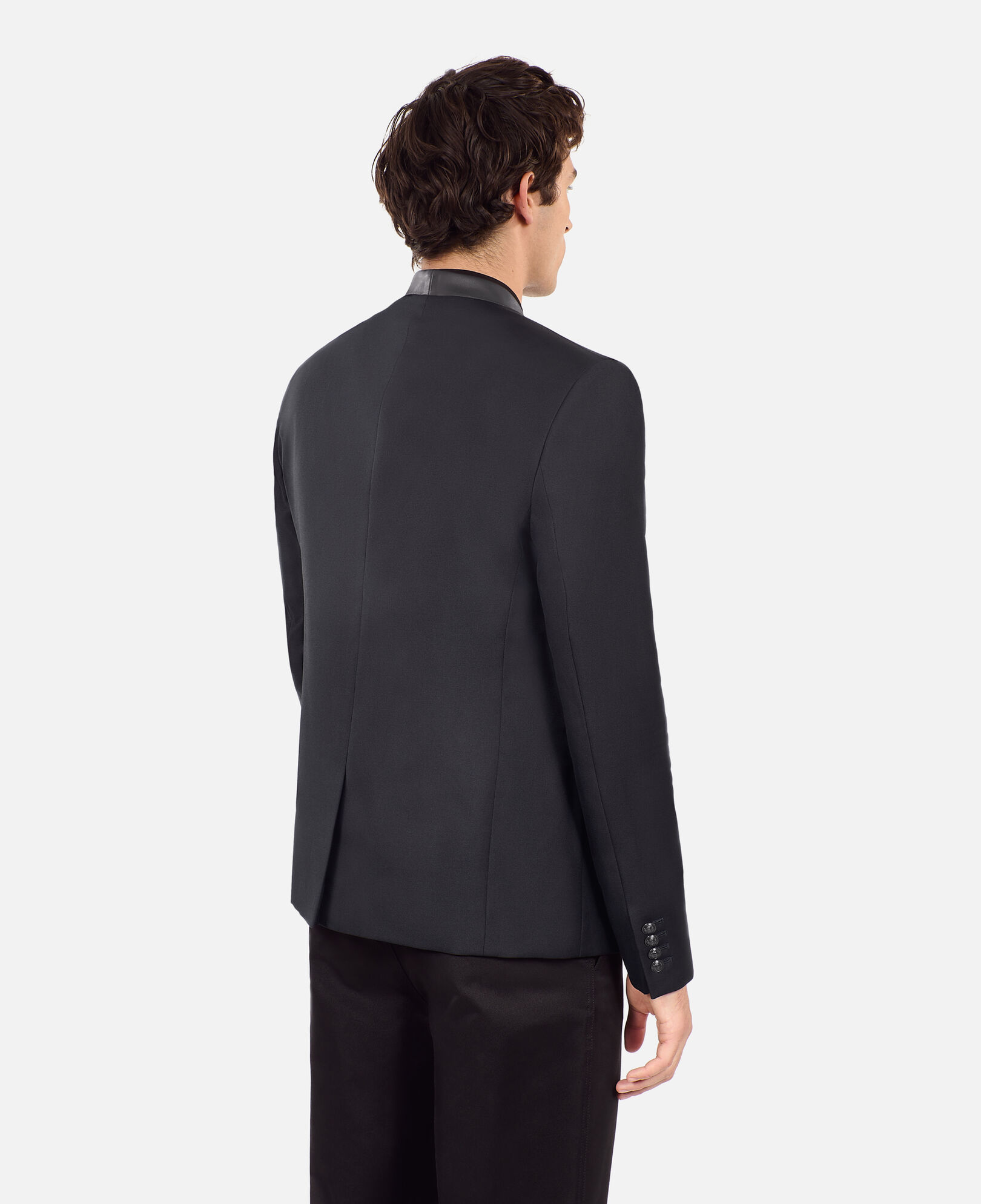 The Kooples HOMME BLACK blazer en laine noir