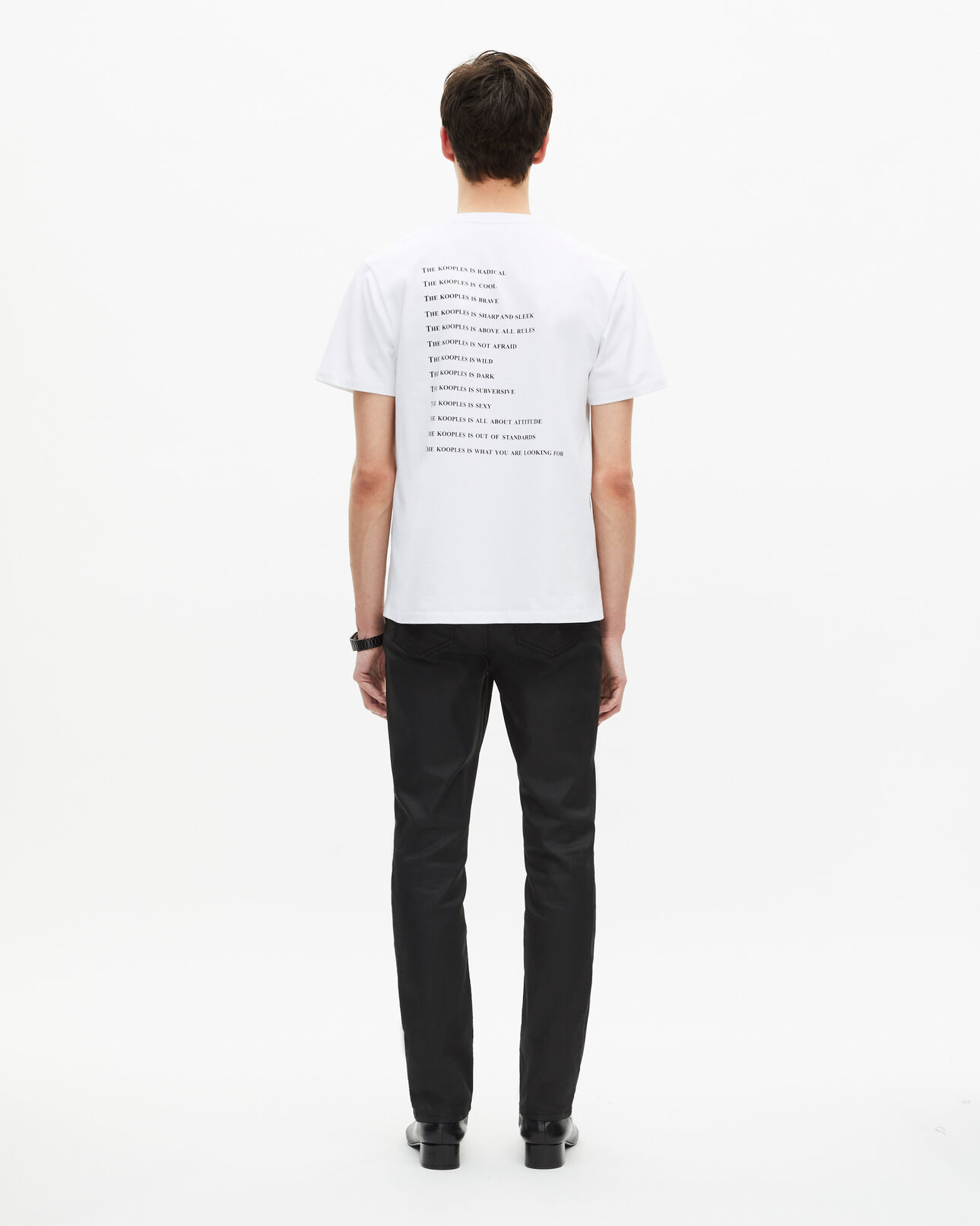 The Kooples HERREN WHITE was ist ein weißes t-shirt