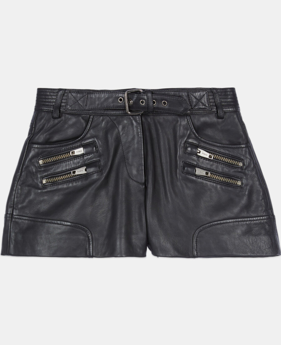 The Kooples DAMEN BLACK kurze, schwarze shorts