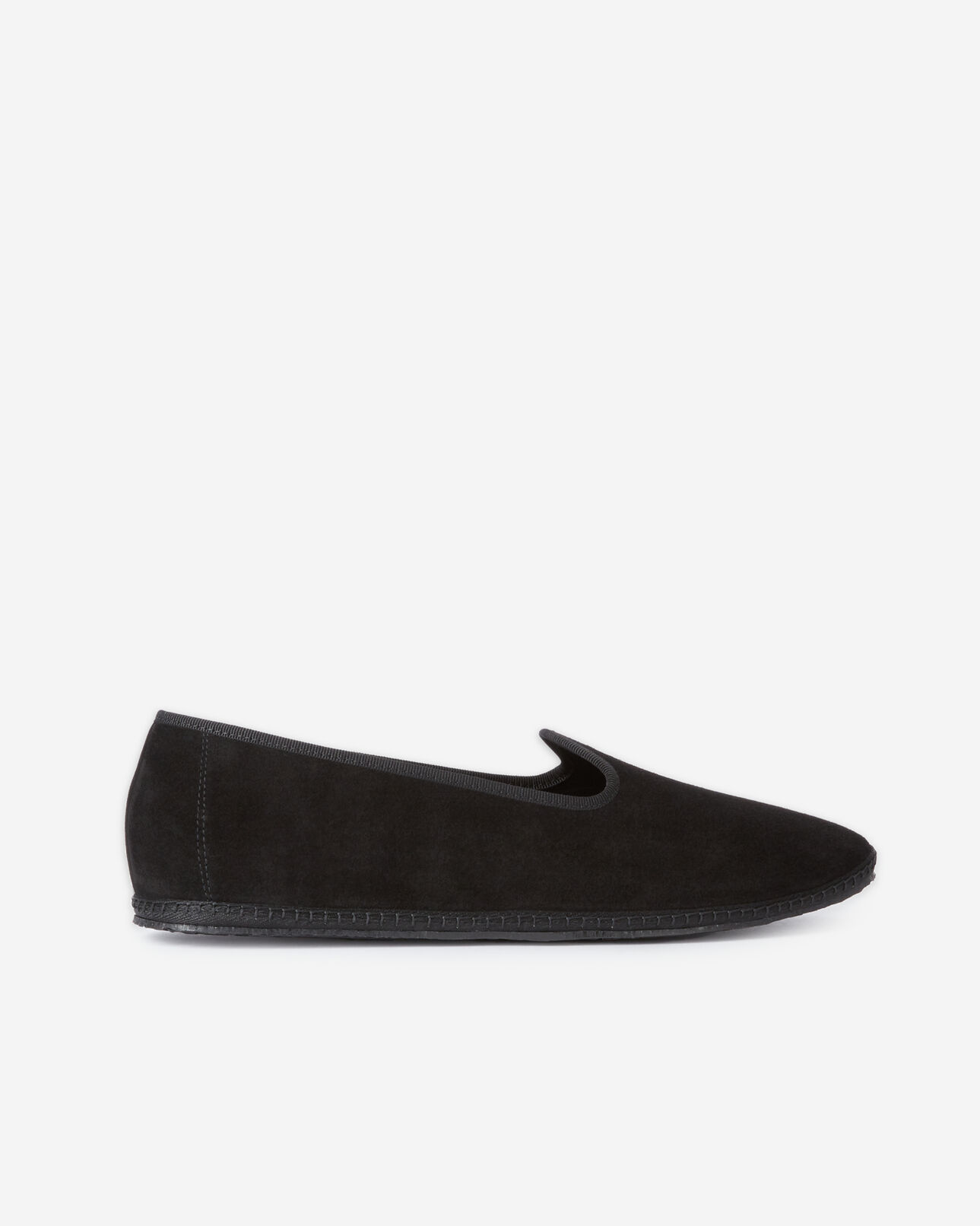 The Kooples MEN BLACK black leather slippers