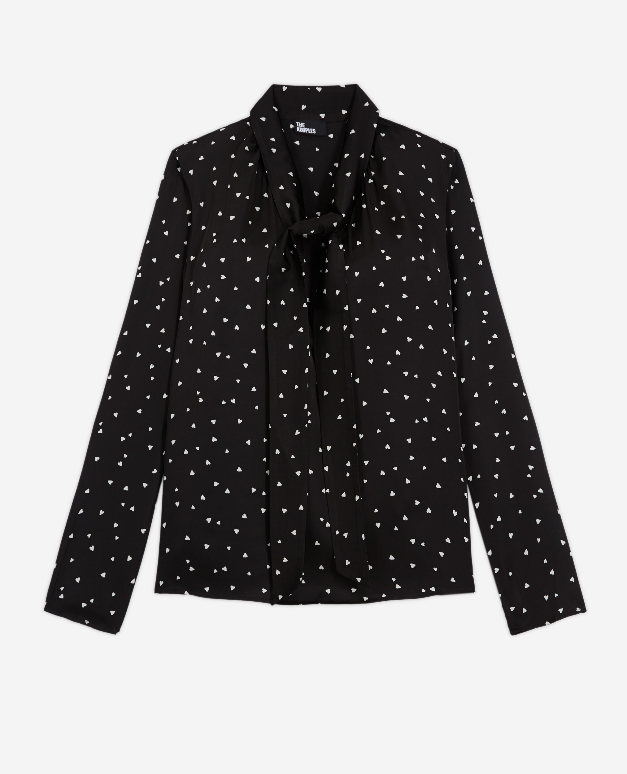 Printed top, BLACK, hi-res image number null