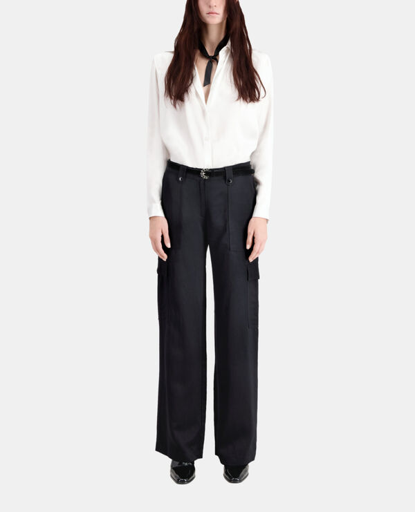 pantalón cargo negro