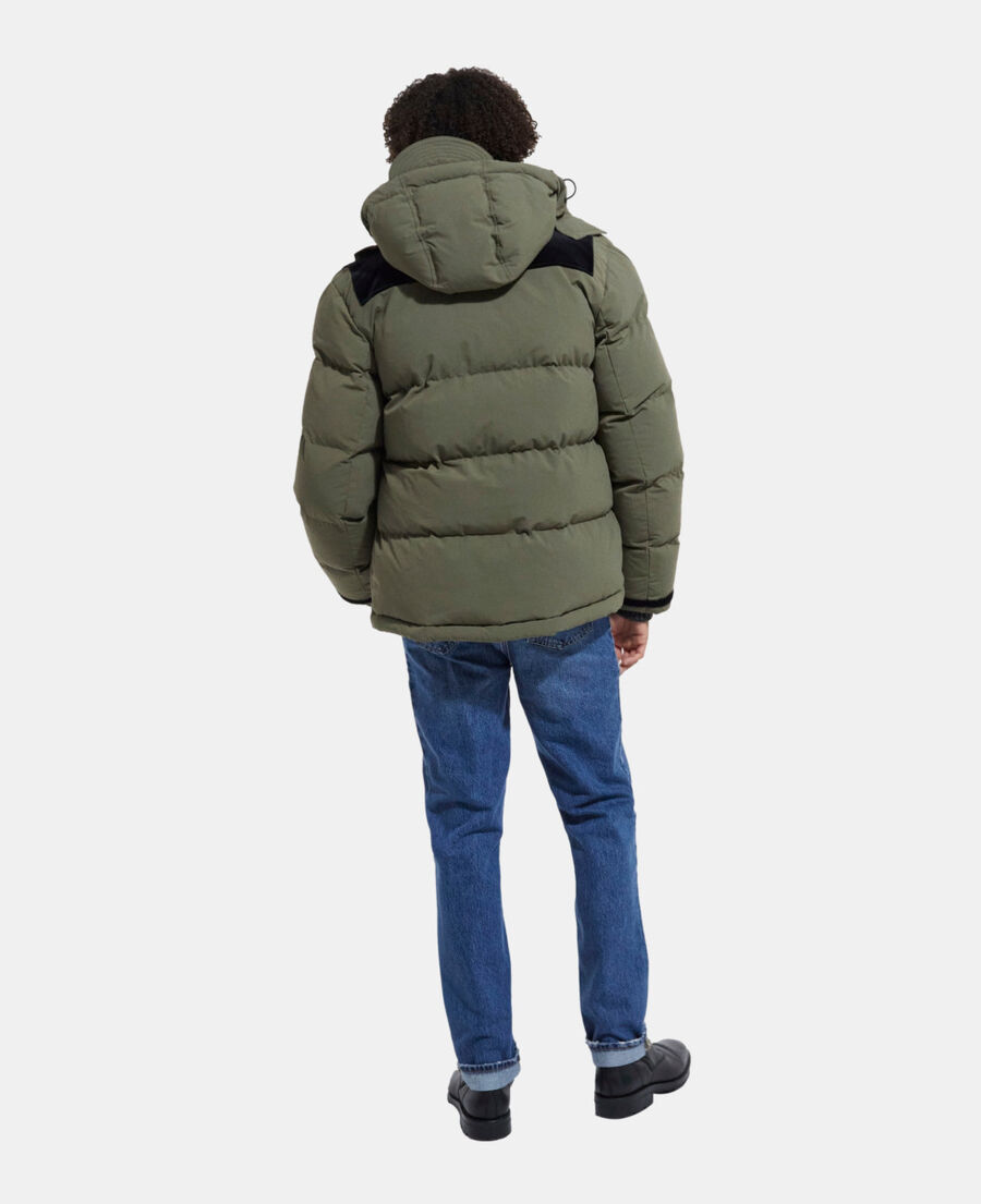 khaki down jacket