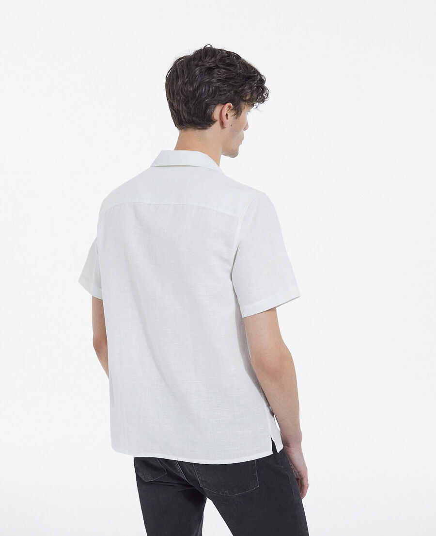 chemise coton motif à rayures verticales