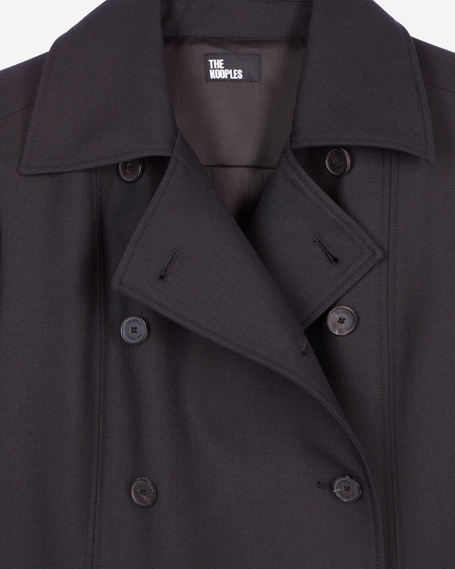 Short black suit dress, BLACK, hi-res image number null