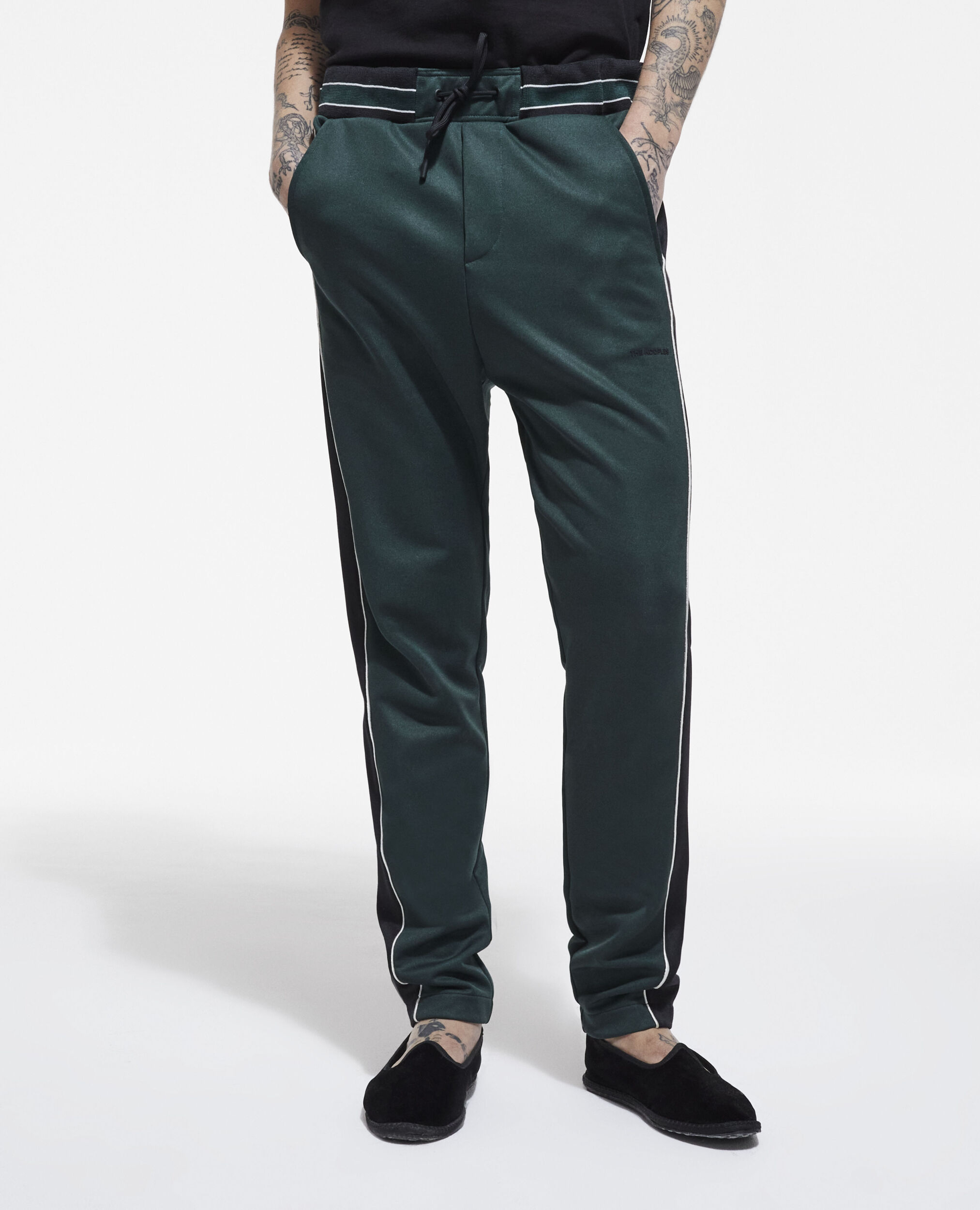 Khaki joggers, VERT BOUTEILLE, hi-res image number null