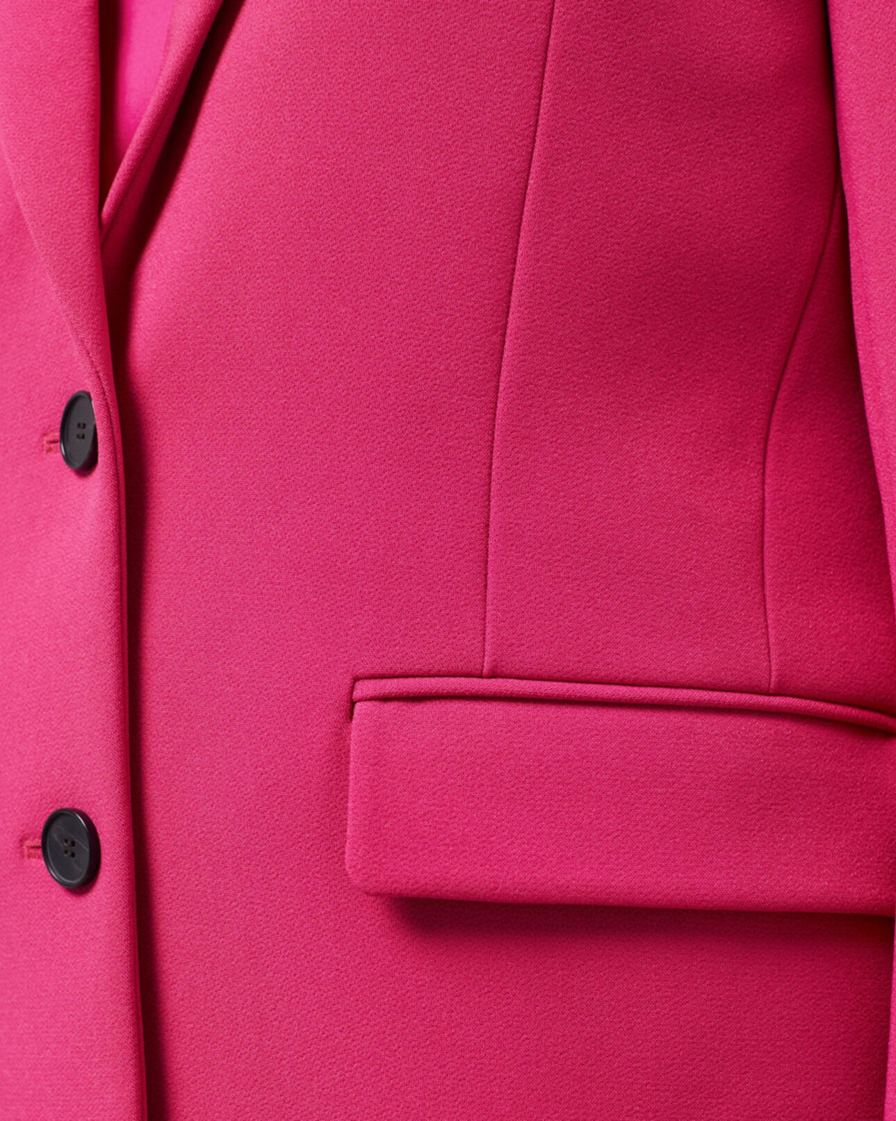 The Kooples FEMME PINK veste tailleur rose en crêpe