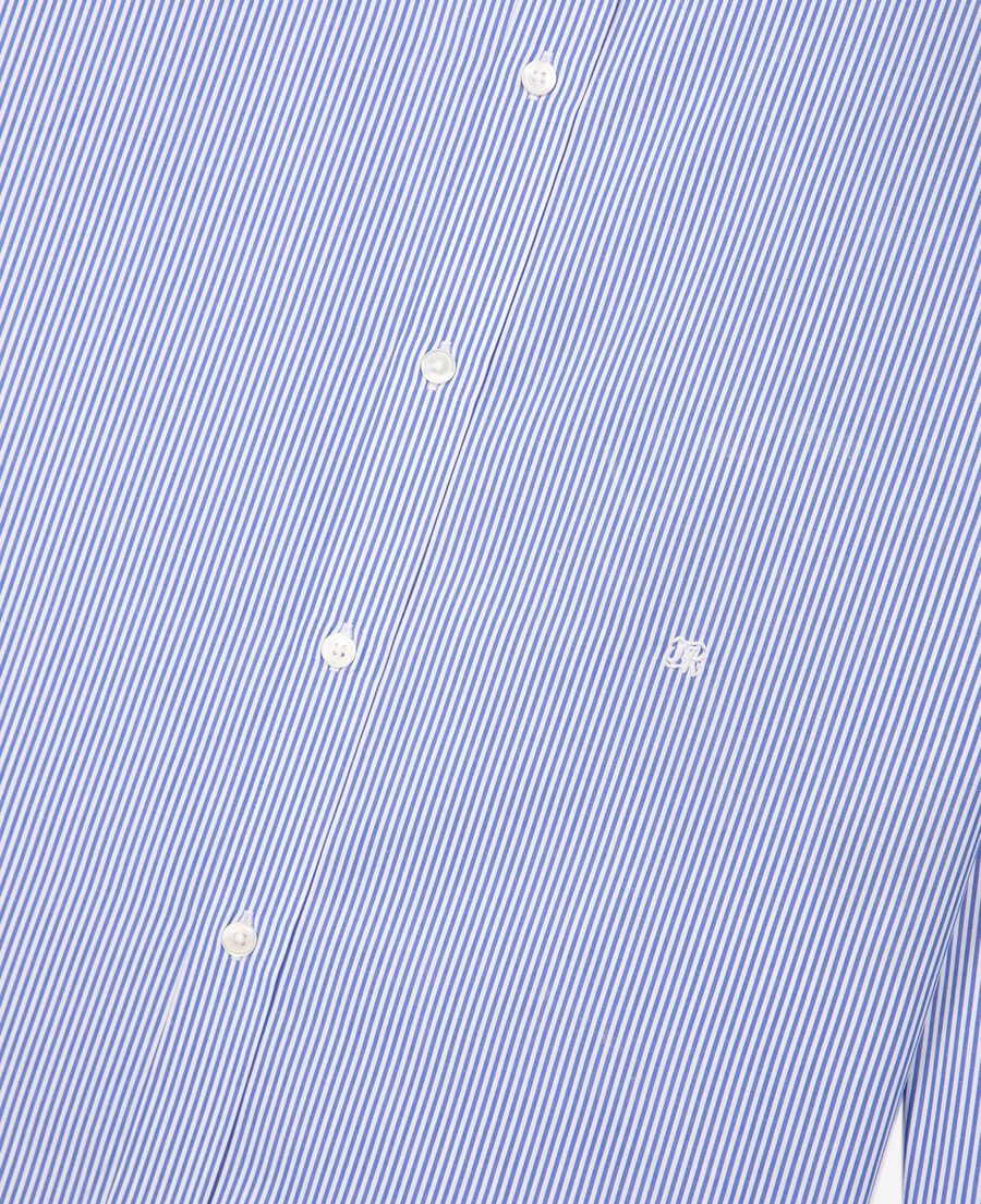 The Kooples MEN BLUE WHITE white and blue striped shirt